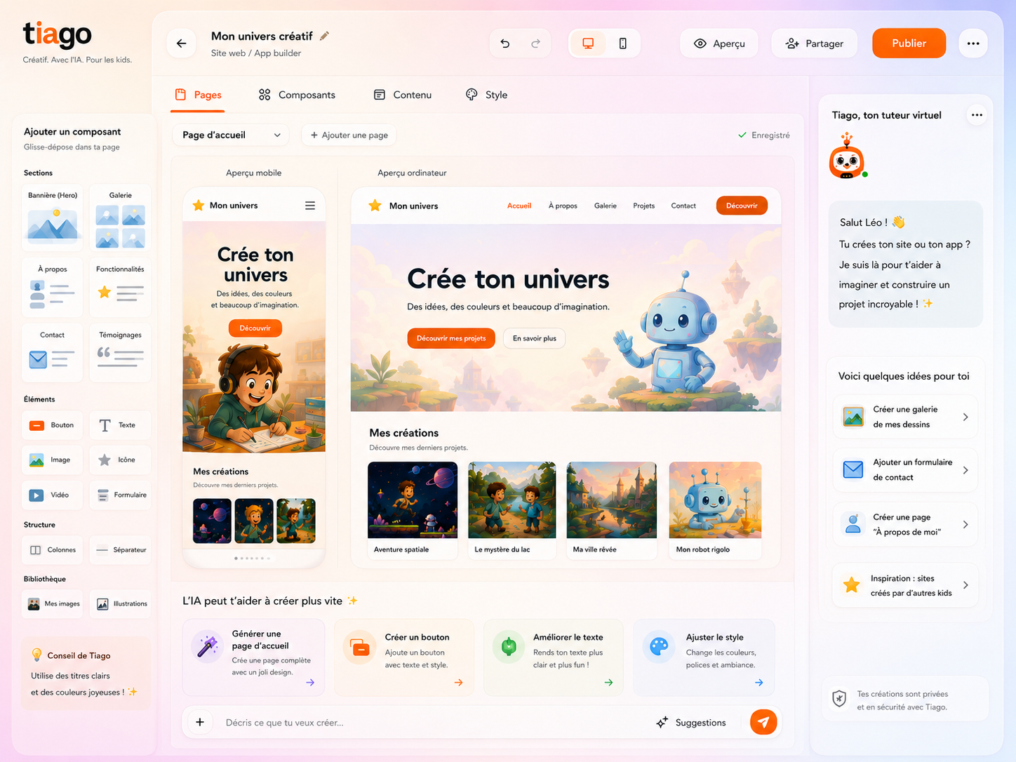 Éditeur de contenu